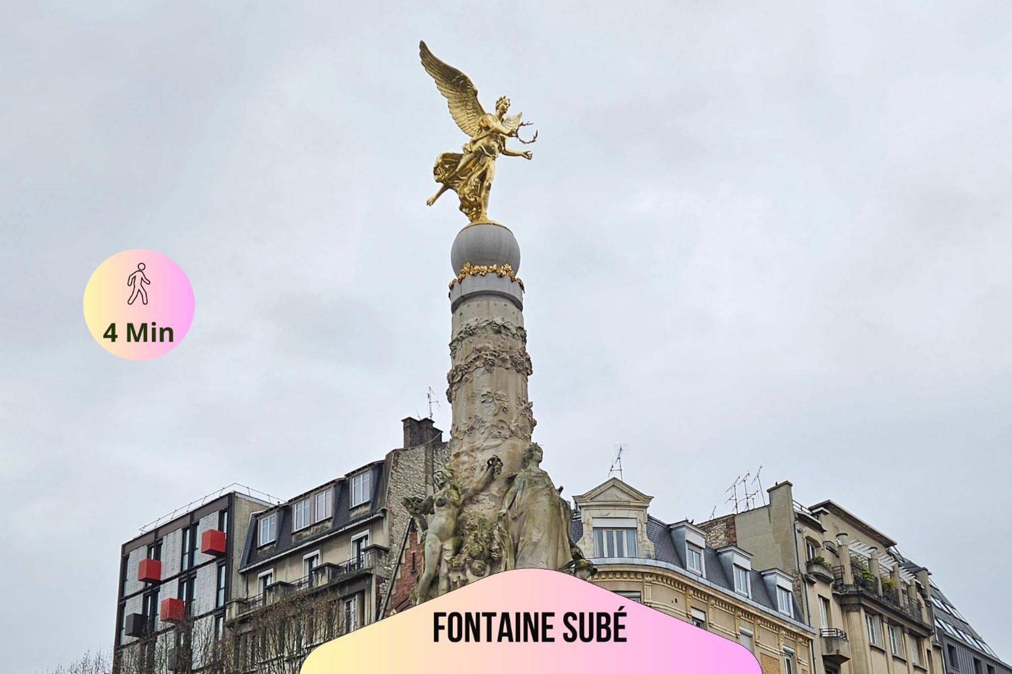 Refuge Urbain - Ideal Pro, Familles & Amis - Le Calme En Hypercentre - Wifi Haut Debit - Netflix - Machine A Laver - Gare, Cathedrale, Commerces, Restaurants & Transports En Commun A Moins De 10 Minutes A Pied 랭스 외부 사진